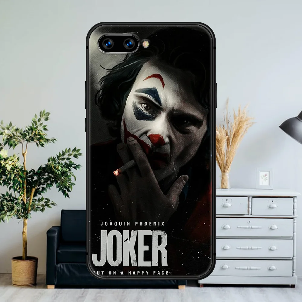 

Hot Movie Superhero Joker Phone Case For Huawei Honor 6A 7A 7C 8 8A 8X 9 9X 10 10i 20 Lite Pro Play black Hoesjes Silicone Funda