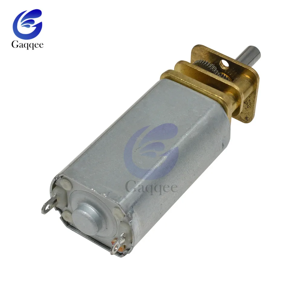 DC 6 V/12 V Мини Микро металлическая передача мотор с зубчатым колесом двигатели 100