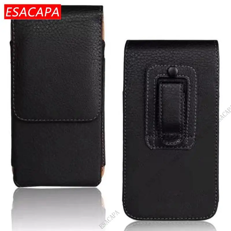 waist holster flip phone bag for xiaomi mi civi mix 4 11 lite 10t pro belt clip pouch leather case for xiaomi poco m3 pro x3 nfc free global shipping