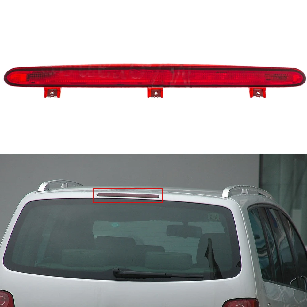 

12V Rear Tail High Level Mount LED Third 3RD Brake Stop Light Lamp 1T0945097A Fit for VW Touran 1T 2003 2004 2005 2006 2007-2010
