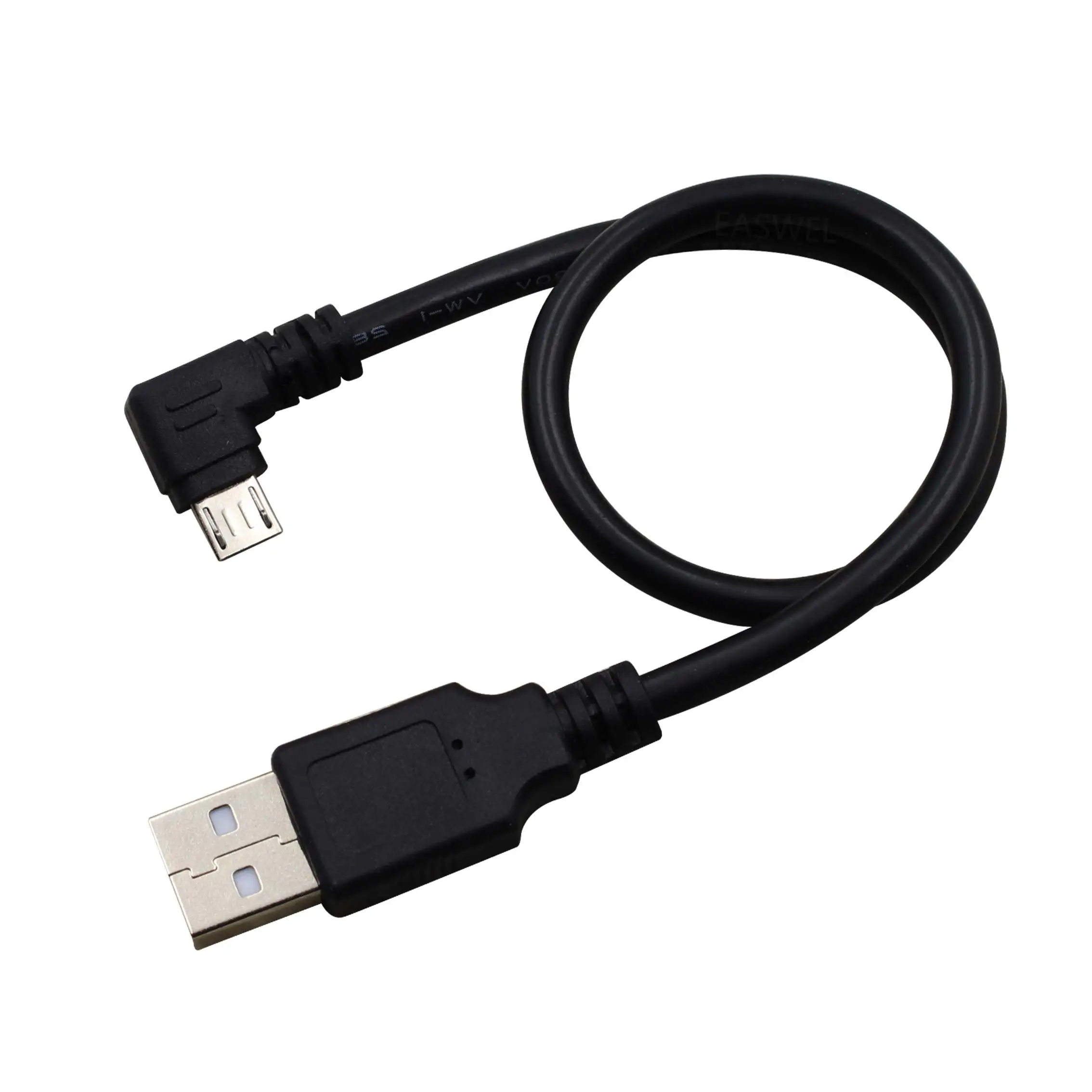 Универсальный прямой угол 90 градусов USB 2 0 зарядный кабель для Samsung Galaxy S4 Mini i9190 S5 S6