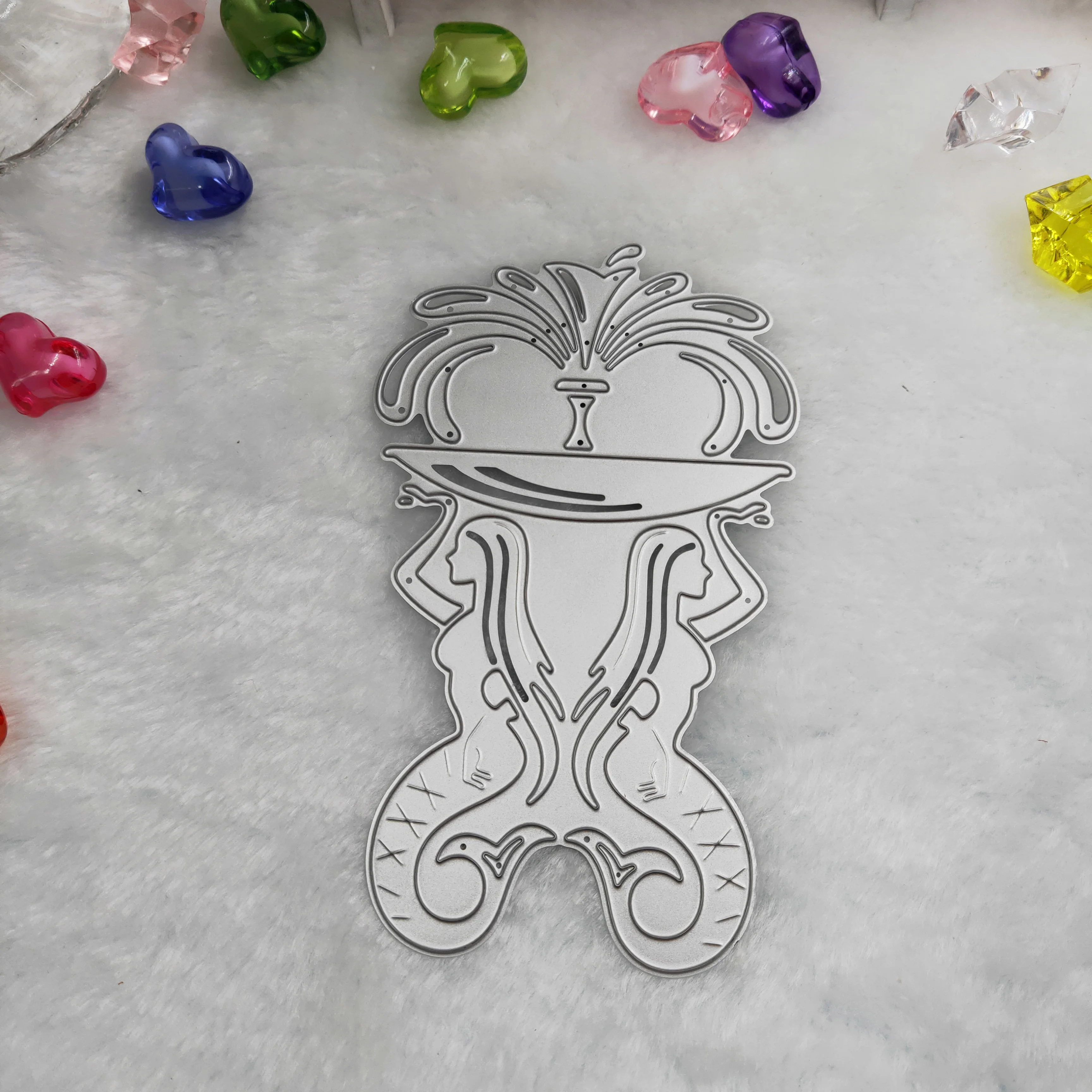 Металлические Вырубные штампы фонтан русалки новинка 2019 сделай сам альбом для