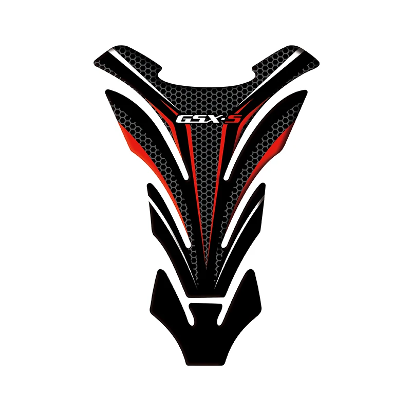 Мотоциклетная 3D наклейка на топливный бак защитные наклейки для SUZUKI GSX-S Fishbone Decal