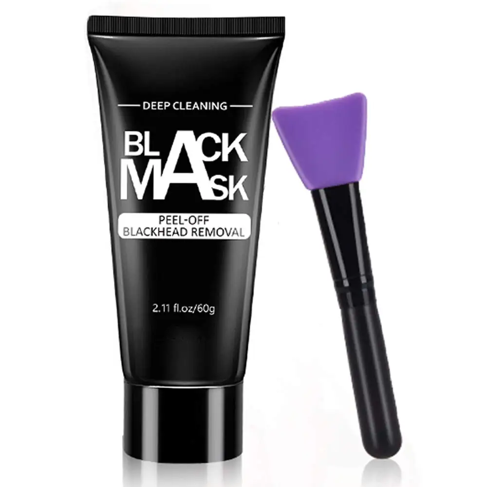 Маска для лица удаления черных точек угольная отшелушивающая маска Глубокая