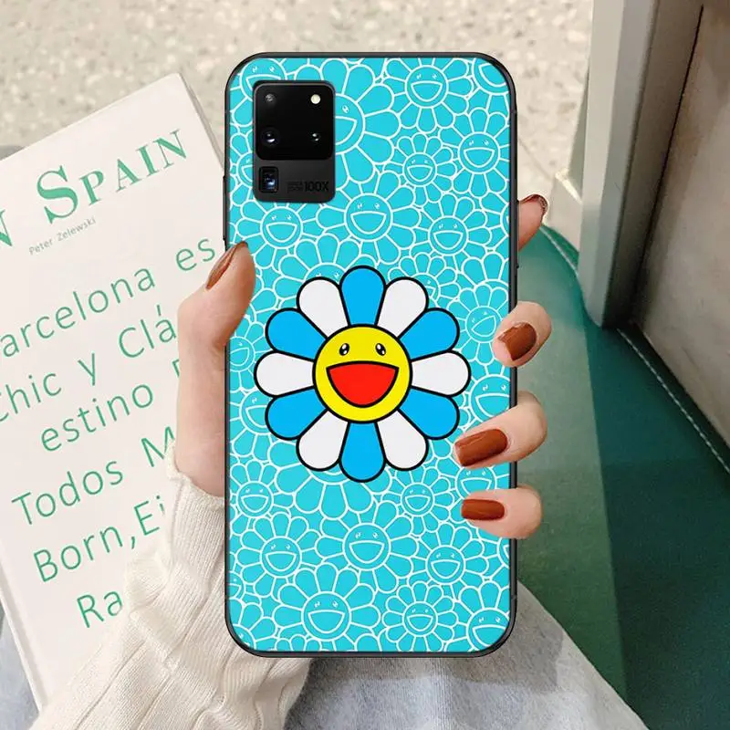 

Smile Sun Flower Soft Cover Phone Case For Samsung A51 71 31 40 30s 21s Galaxy S9 10 20 Plus Note9 10pro 20 20ultra