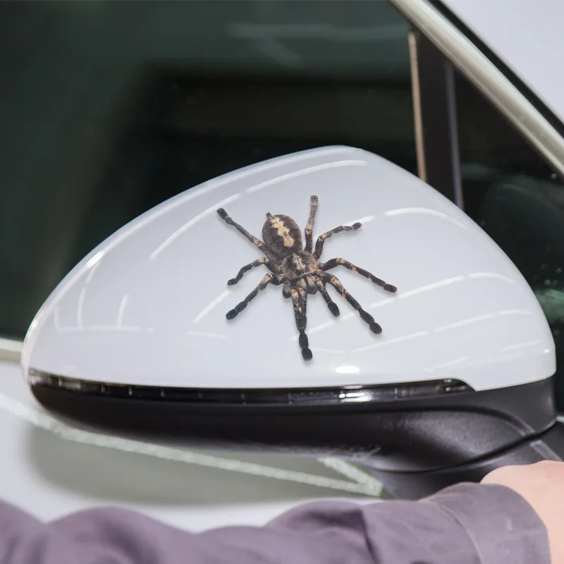 3D наклейка на автомобиль в виде паука ящерицы Скорпиона автомобильное зеркало