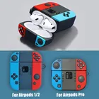 Чехол для консоли Airpods Pro 3 2, 3D-чехол в стиле ретро, силиконовый защитный чехол с цепочкой для ключей для Air Pods, Airpod, Eirpod
