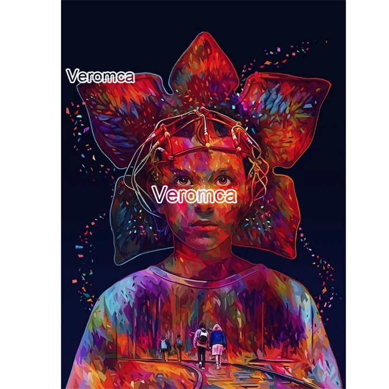 

5D Diy Diamond Painting Figure Full Square Round Drill Stranger Things Embroidery Cross Stitch Kits Handmade Gift Room Decor
