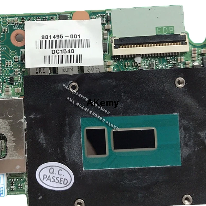 Материнская плата для ноутбука hp Spectre X360 13-4000 801507-501 с процессором i5-5200U 4 Гб ОЗУ DA0Y0DMBAF0 не отремонтирована