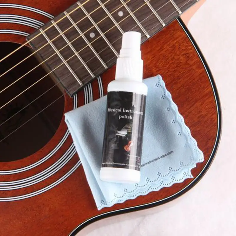 Струнная струнная струна для ухода за гитарой 50 мл очиститель полированный спрей