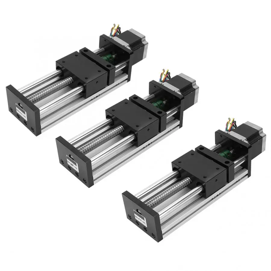 Подшипник линейные рельсы из алюминиевого сплава двойной вал шариковый винт