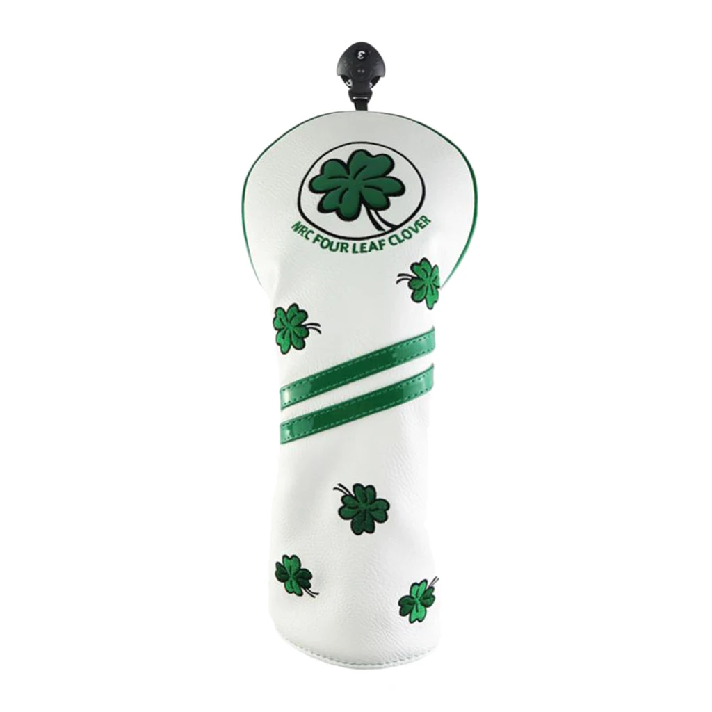 

Waterproof Golf Head Cover Made of PU Leather Elastic Neck for Golf Club
