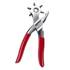 Кусачки для пробивки ремня, многофункциональные плоскогубцы круглой формы для перфорации кожи и ремня