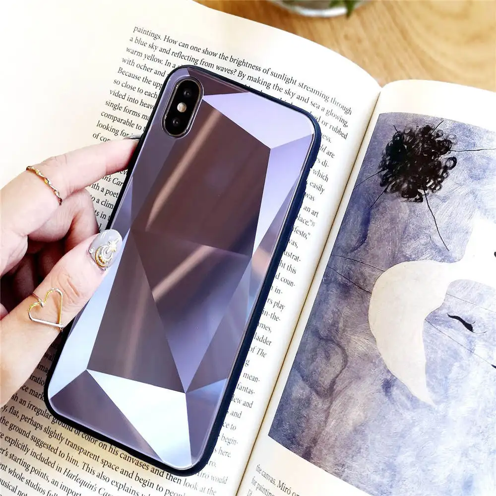 Новый 3D Алмазный чехол подходит для Iphone 66S 6P78 8P X Xs Xr Xsmax со светоотражающим