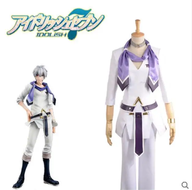 IDOLiSH7 Cosplay osaka sogo Halloween Anime Game Cartoon Man Female Costume Top + Pants Scarf Belt |
