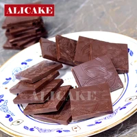 polycarbonate chocolate mold cocoa pattern cube baking pastry tools for chocolates bar bonbons mold bakery confectionery mould