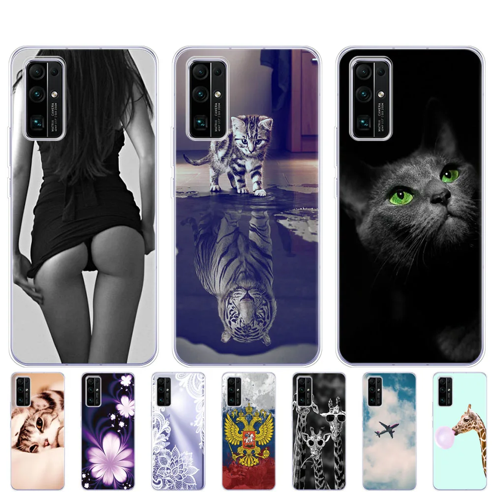 

For HONOR 30 Case BMH-AN10 Etui Soft Silicon TPU Back cover for Huawei Honor 30 Pro + coque on Honor30 Pro Plus EBG-AN10 fundas