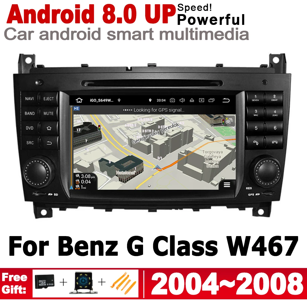 Для Mercedes Benz G Class W467 2004 ~ 2008 NTG Автомобильный мультимедийный плеер Android GPS 2 Din