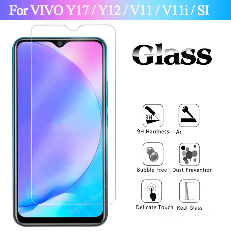 Закаленное стекло 2.5D для vivo Y17/Y12/Y15/S1/V11/V11i защитная пленка телефона VIVO iQOO Neo Y 17/12 |