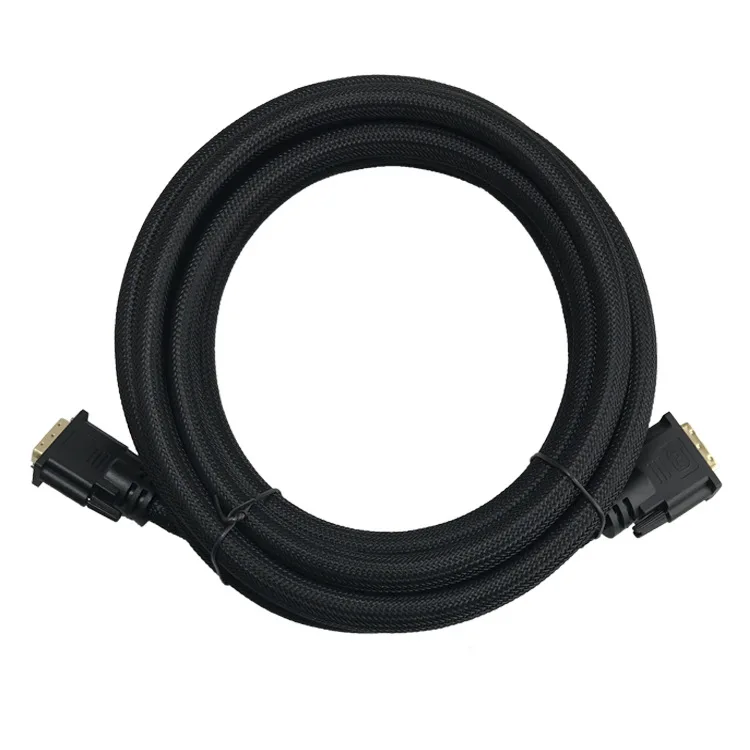 

1080P 3D HDMI to DVI HDMI cable 24+1 pin adapter cables for LCD DVD HDTV XBOX High speed DVI hdmi cable 5m