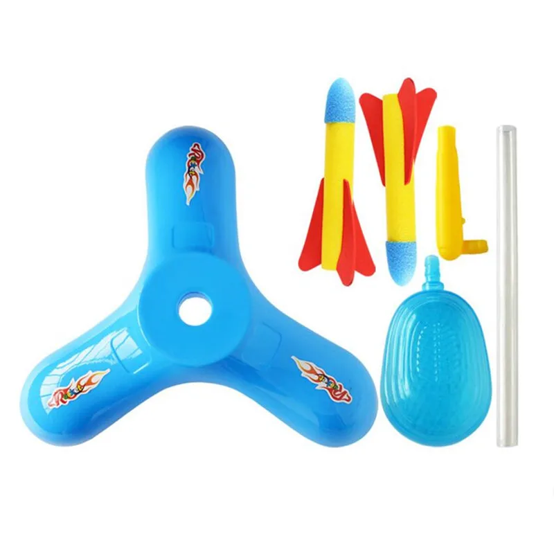 Детские уличные игрушки шаги пузырьковый комплект ракеты веселье Спортивная