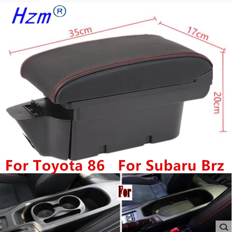 Подлокотник для Subaru Brz Toyota 86 Gt86 автомобильный подлокотник Scion Fr-S Frs 2012-2020 ящик