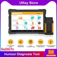 humzor nexzdas pro tablet full system auto diagnostic tool with immoabsepbsas professional obd2 scanner bluetooth compatible