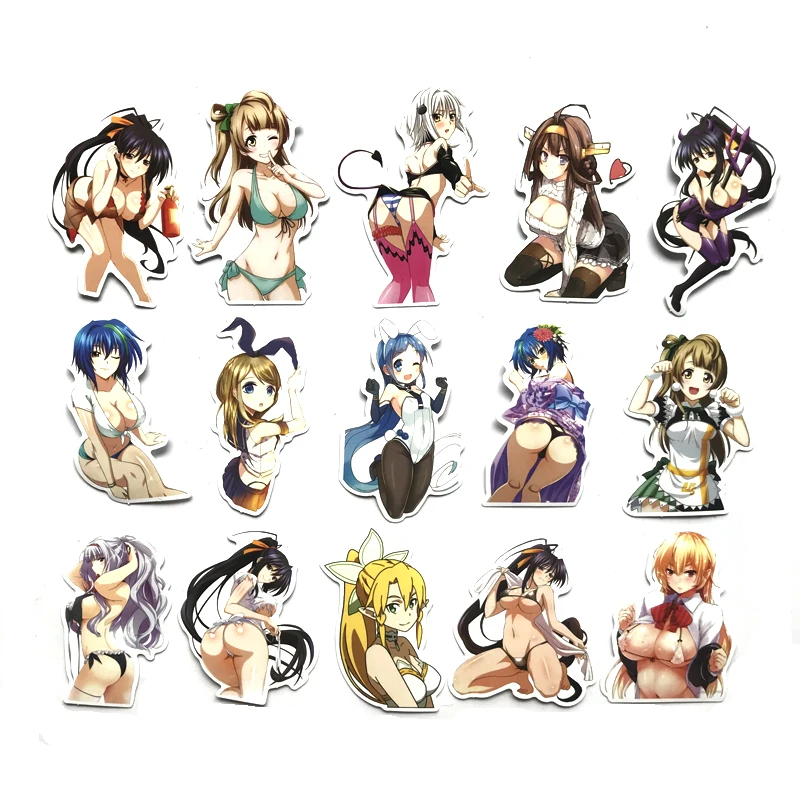 70 шт. Сексуальная японская мультяшная Аниме красота девушки Сделай Сам ПВХ
