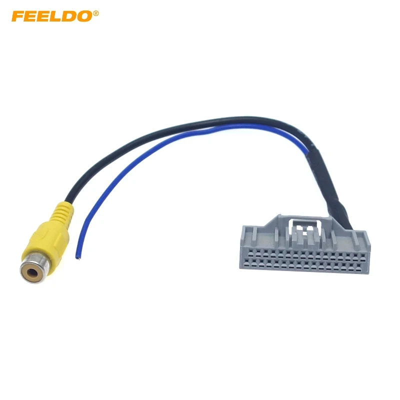 FEELDO автомобильная парковочная камера заднего вида видеоразъем преобразователь