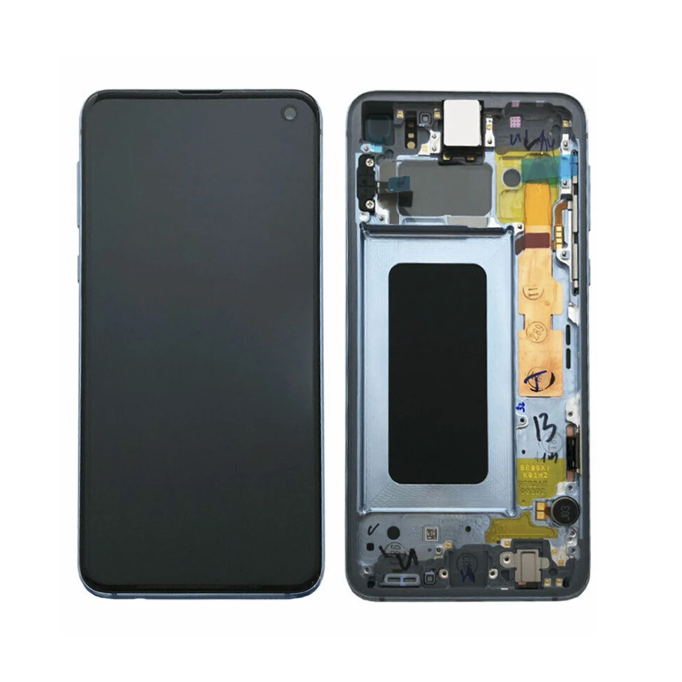 ЖК-дисплей 6 1/6 4 дюймов для Samsung Galaxy S10 SM-G973F G973 Plus G975 SM-G975F сменный сенсорный экран с
