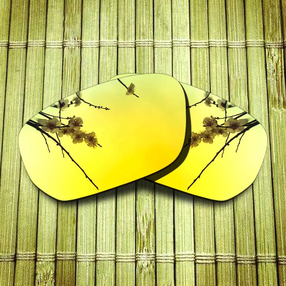 

Polarized Replacement Lense For-Oakley Style Switch Sunglasses Frame True Color Mirrored Coating - Yellow Options