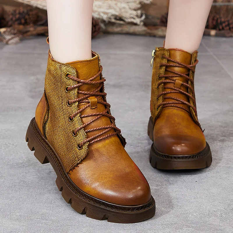 

Новые ботинки, женские зимние кожаные женские ботильоны, стильная короткая Брендовая женская обувь, стильная повседневная женская обувь