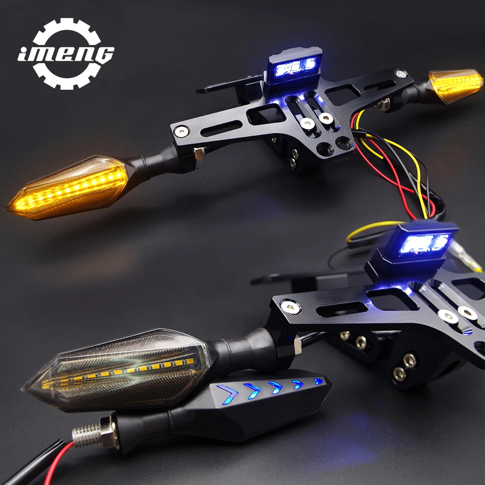 CNC Мотоцикл Регулируемый номерной знак рамка держатель кронштейн для YAMAHA xt 600 600e