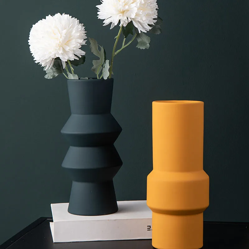 

Luxurious Ceramic Vase Art Vases For Home Decoration Ornaments Top Quality Flower Arrangement Desktop Display Frunishings Gifts