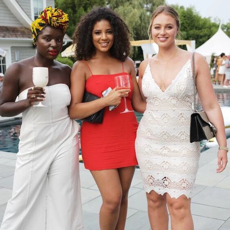 

Summer White Sexy Dress Women 2021 Lace Ruffles Spaghetti Strap Sleeveless V-Neck Gothic Boho Long Maxi Dresses Harujuku