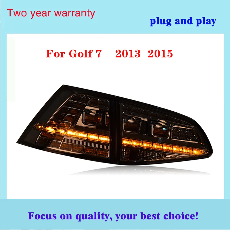 Автомобильный Стайлинг для VW Golf 7 задний светильник s 2013 2015 Golf7 MK7 светодиодный