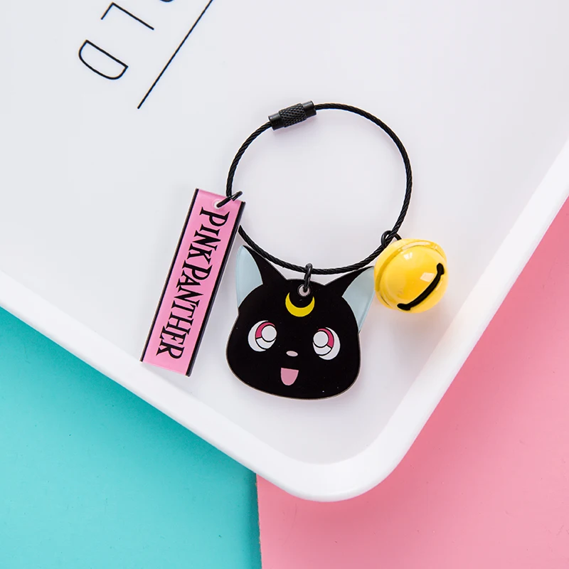 creative Fancy ins car key Card Sakura chain pendant bag ornaments pompom llaveros charm | Украшения и аксессуары