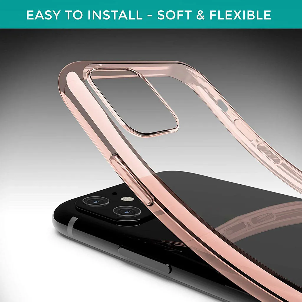 Полностью Гальваническая защита для телефона из ТПУ амортизатор IPhone 11 Pro Max Sweatproof