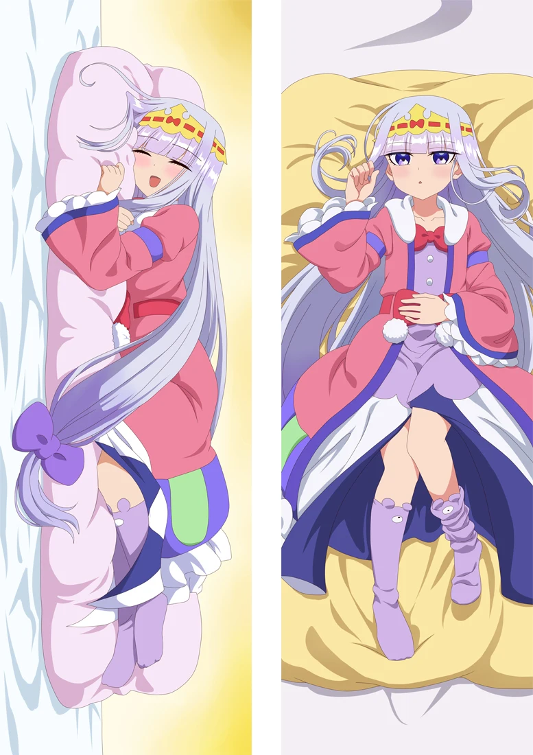 

Anime Sleepy Princess in the Demon Castle Maoujou de Oyasumi Princess Syalis Cosplay Dakimakura Pillow Case Hugging Body Prop