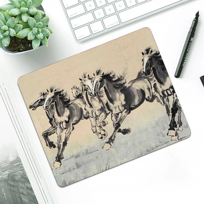 Chinese Style Mouse Pad Gaming Carpet Desk Mats Mat Office Laptop Anti Slip Deskpad | Компьютеры и офис