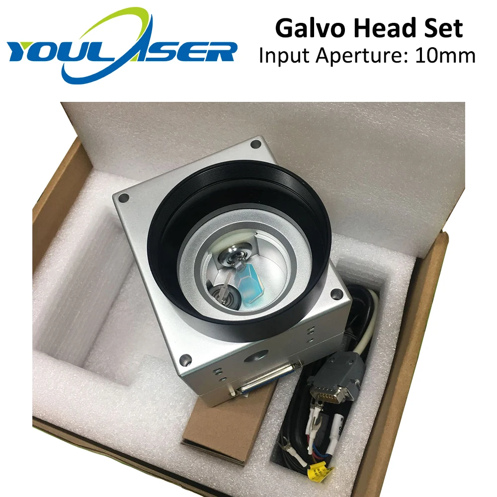 YOULASER 1064 нм волоконный лазер Высокоскоростной сканер головка Galvo SG7110 входной