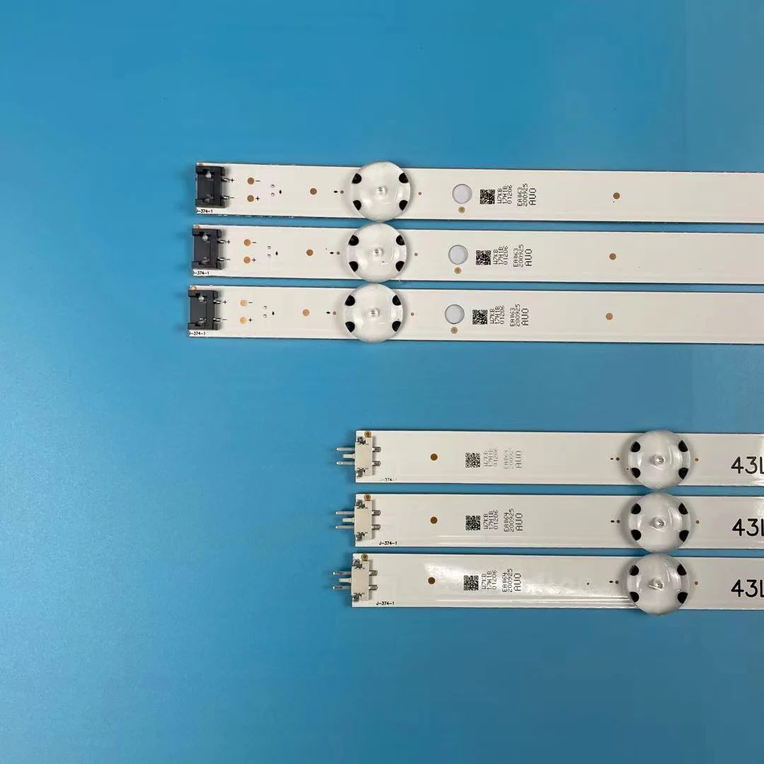 6 шт. светодиодный фонарь для LG 43LX300C-CA 43LH5700 SSC-43inch-FHD-A(B)_ REV02_150925 43LH51-FHD-A 43LH51-FHD-B |