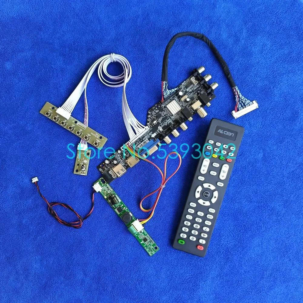 

LCD Drive Board Kit Digital Signal 1920*1080 Fit M215HGG/M215HGJ/M215HGK/M236HGJ/M236HNJ USB VGA AV 3663 DVB LDE 30Pin LVDS