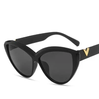 big frame cat eye fashion sunglasses women vintage luxury brand designer black sun glasses for female uv400 eyewear shades uv400