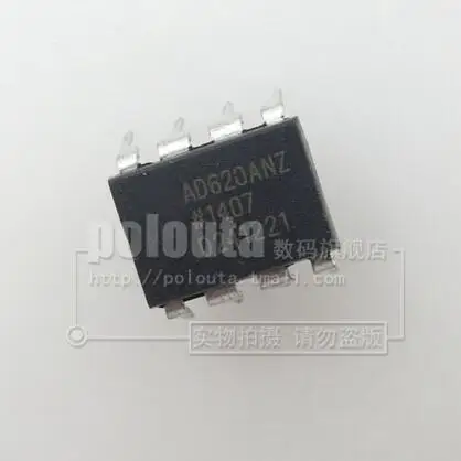 

Оригинальные 10 шт. AD620 AD620AN AD620ANZ DIP-8