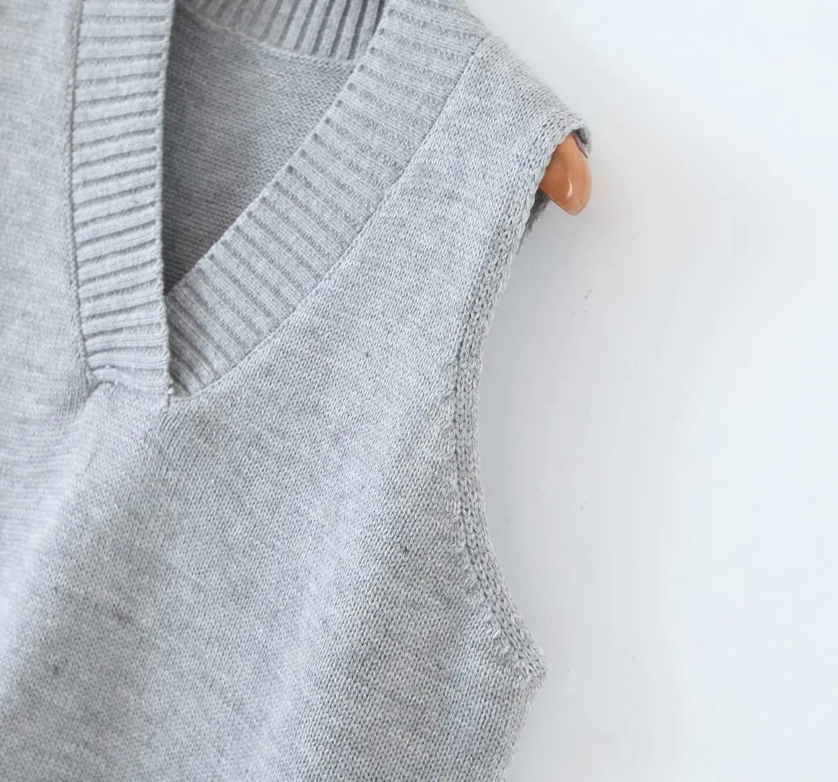 

Women's sweaters knitwear femme hiver 2021 y2k Korean style Tops zevity new year jerseys all-match sweater loose knit vest