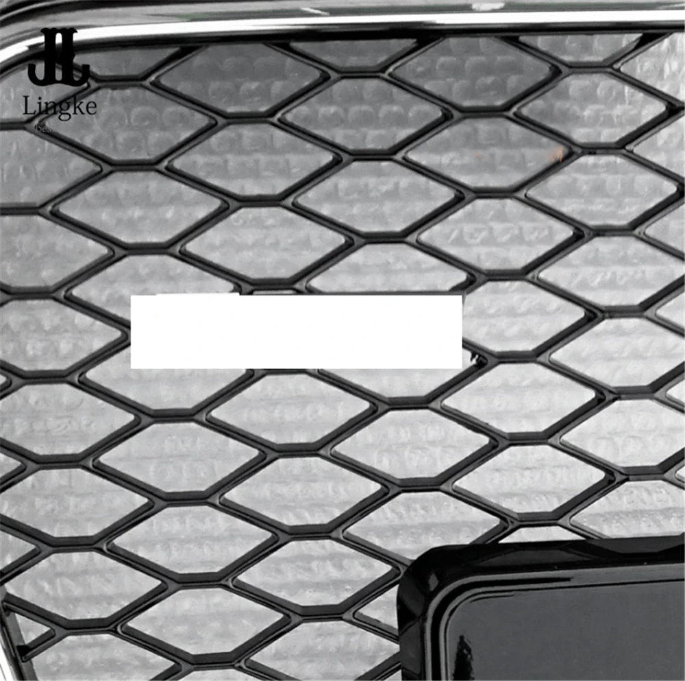 RS3 стиль переднего бампера решетка сетки соты капот Гриль для Audi A3 S3 8P 2009 2010 2011