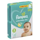 Подгузники Pampers Active Baby-Dry 610 кг, размер 3, 82 шт