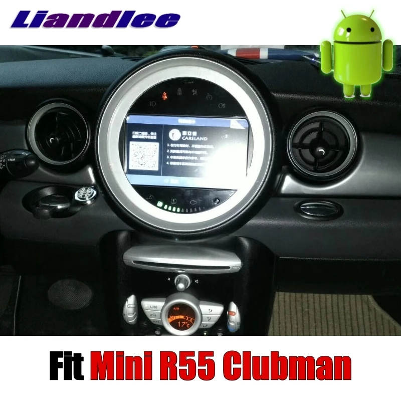 Автомобильный мультимедийный плеер Liandlee без DVD NAVI для Mini Clubman R55 2007 ~ 2014 Система