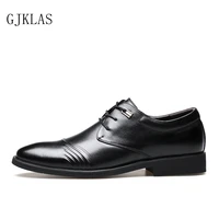 mens formal shoes genuine leather black office shoes men wedding business dress shoes for men italian vingate oxfords men shoe